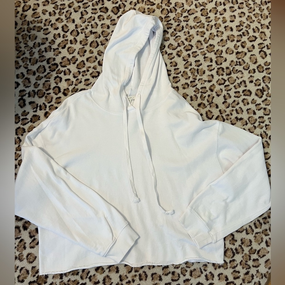 Z Supply Women’s Cropped Hoodie Size XL